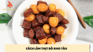 cách làm thịt bò kho tàu